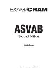 Tapa de ASVAB exam cram