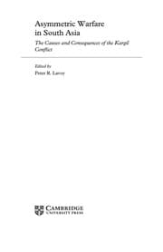 Tapa de Asymmetric warfare in South Asia