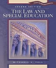 Tapa de Law and Special Education, The