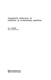 Tapa de Asymptotic Behaviour of Solutions of Evolutionary Equations