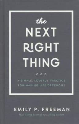 Tapa de THE NEXT RIGHT THING