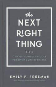 Tapa de THE NEXT RIGHT THING