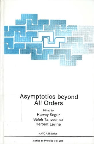 Tapa de Asymptotics beyond all orders