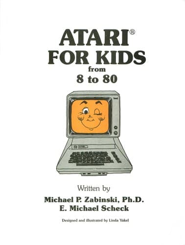 Tapa de ATARI for kids from 8 to 80