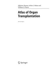 Tapa de Atlas of organ transplantation