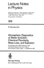 Tapa de Atmospheric diagnostics of Stellar evolution