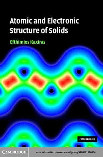 Tapa de Atomic and electronic structure of solids