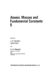 Tapa de Atomic Masses and Fundamental Constants 5