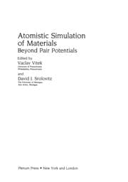 Tapa de Atomistic Simulation of Materials