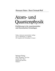 Tapa de Atom- und Quantenphysik