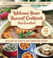 Tapa de WELCOME HOME HARVEST COOKBOOK