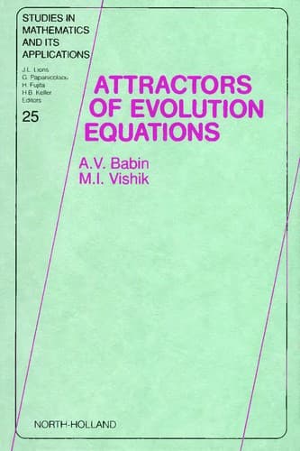 Tapa de Attractors of evolution equations