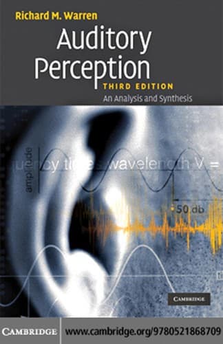 Tapa de Auditory Perception