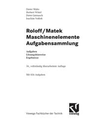 Tapa de Roloff/Matek Maschinenelemente Aufgabensammlung