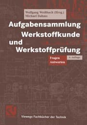 Tapa de Aufgabensammlung Werkstoffkunde und Werkstoffprüfung