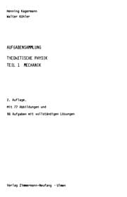 Tapa de AUFGABENSAMMLUNG THEORETISCHER PHYSIK