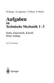 Tapa de Aufgaben zu Technische Mechanik 1-3