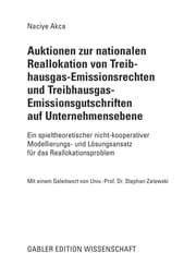 Tapa de Auktionen zur nationalen Reallokation von Treibhausgas-Emissionsrechten und Treibhausgas- Emissionsgutschriften auf Unternehmensebene