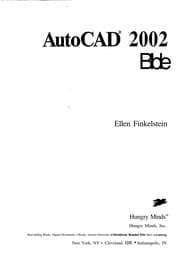 Tapa de AutoCAD 2002 bible