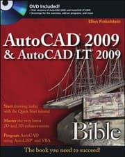 Tapa de AutoCAD 2009 & AutoCAD LT 2009 bible