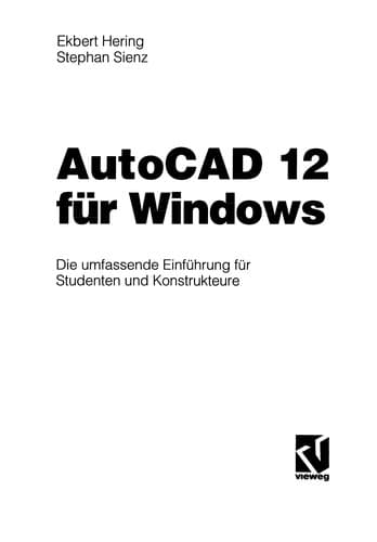 Tapa de AutoCAD 12 für Windows