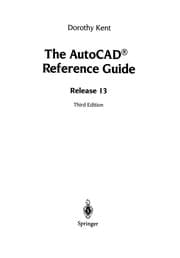 Tapa de The AutoCAD® Reference Guide