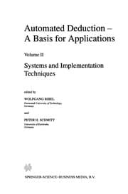 Tapa de Automated Deduction - A Basis for Applications