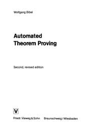 Tapa de Automated theorem proving
