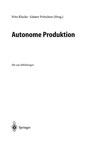 Tapa de Autonome Produktion