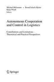 Tapa de Autonomous Cooperation and Control in Logistics