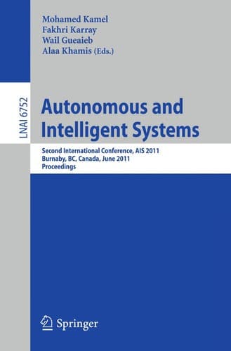 Tapa de Autonomous and Intelligent Systems