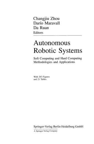 Tapa de Autonomous Robotic Systems