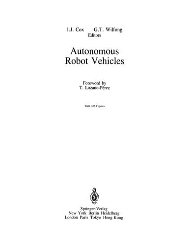 Tapa de Autonomous Robot Vehicles