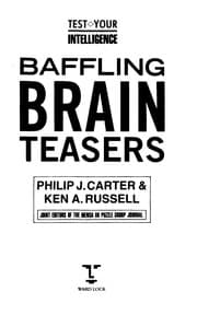 Tapa de Baffling Brain Teasers (Test Your Intelligence)