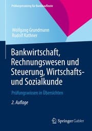 Tapa de Bankwirtschaft, Rechnungswesen Und Steuerung, Wirtschafts- Und Sozialkunde