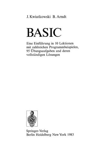 Tapa de Basic
