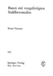 Tapa de Bauen mit vorgefertigten Stahlbetonteilen