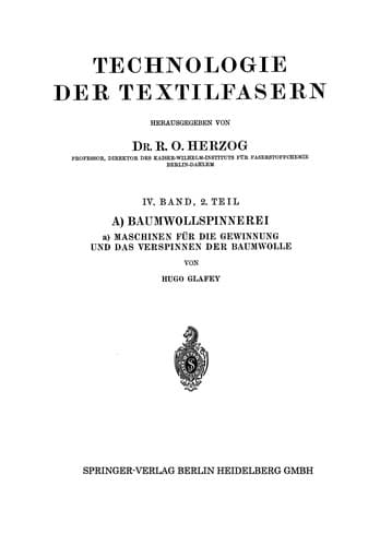 Tapa de Baumwollspinnerei