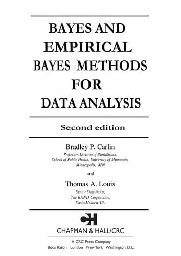 Tapa de Bayes and empirical Bayes methods for data analysis