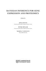 Tapa de Bayesian inference for gene expression and proteomics