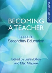 Tapa de Becoming a teacher