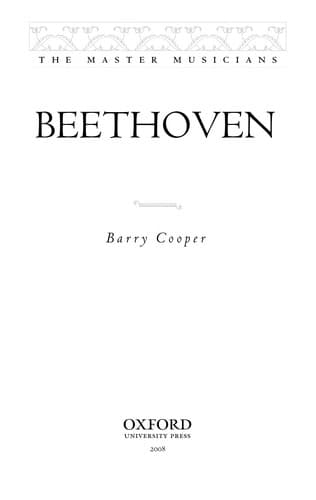 Tapa de Beethoven