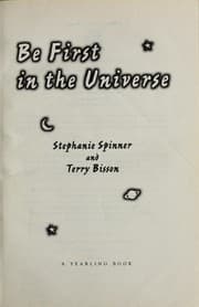 Tapa de Be first in the universe
