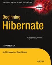 Tapa de Beginning Hibernate