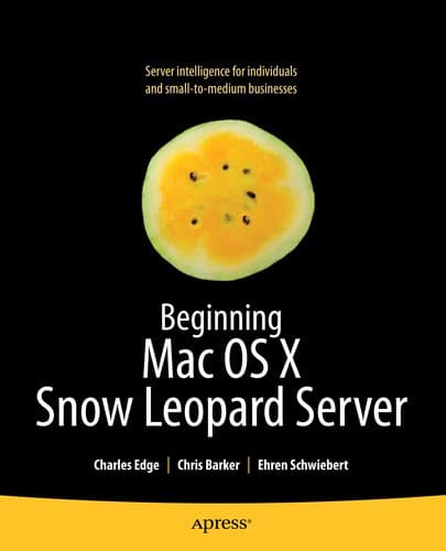Tapa de Beginning MAC OS X Snow Leopard server
