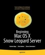 Tapa de Beginning MAC OS X Snow Leopard server