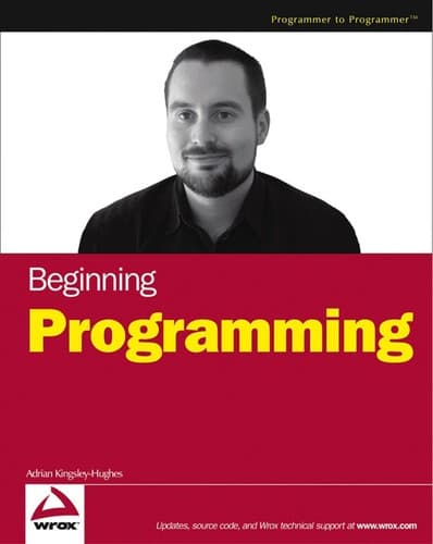 Tapa de Beginning programming