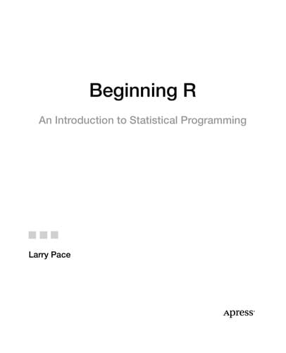 Tapa de Beginning R