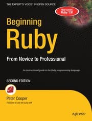 Tapa de Beginning Ruby