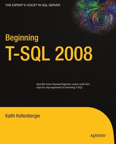 Tapa de Beginning T-SQL 2008